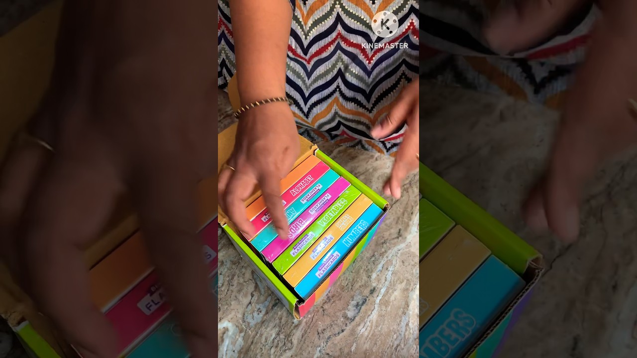 Unboxing & Review Of firstcry FLASHCARDS 