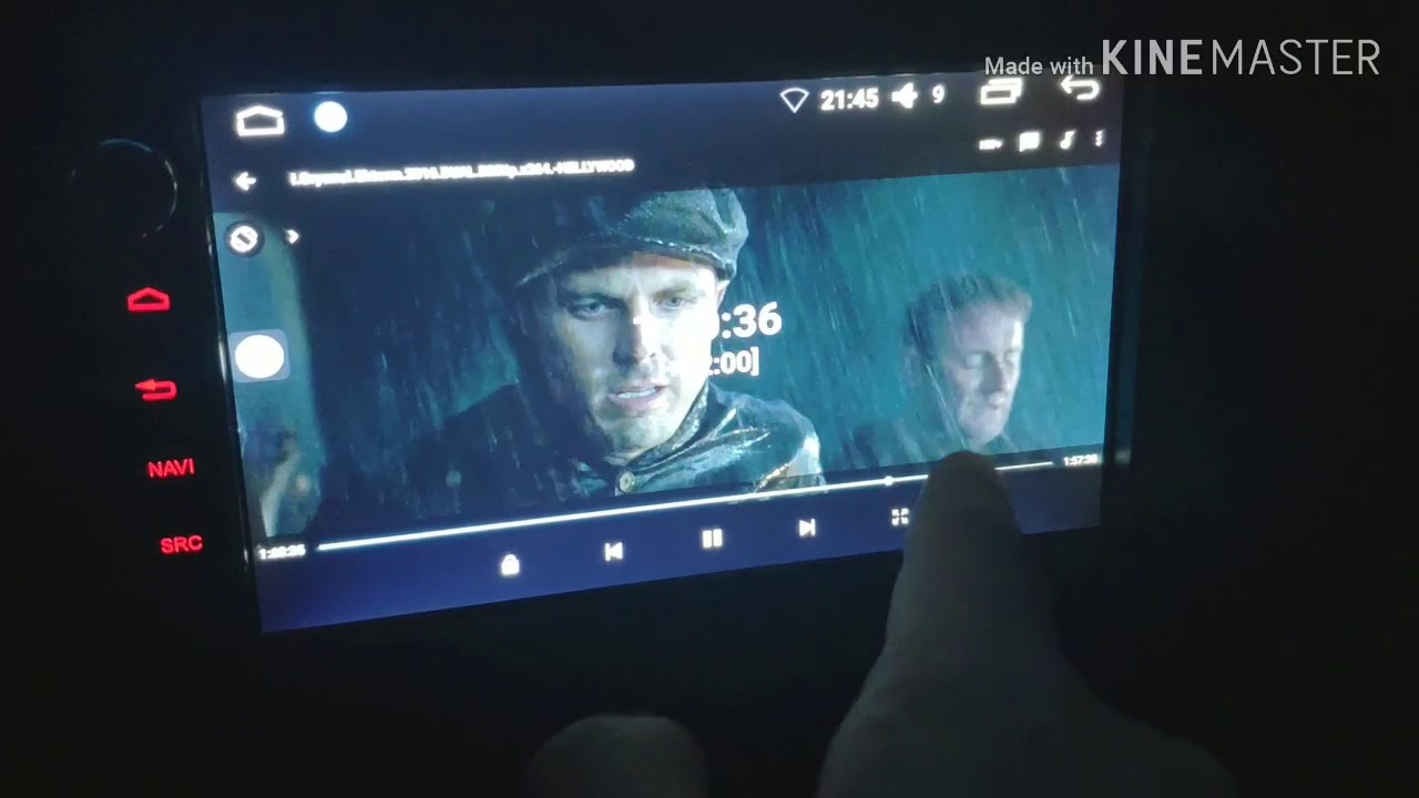 Демонстрация работы китайской магнитолы joying часть 1 - YouTube