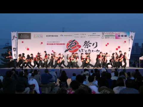 「京炎そでふれ！普及チーム」　ゑぇじゃないか祭り2012　前夜祭