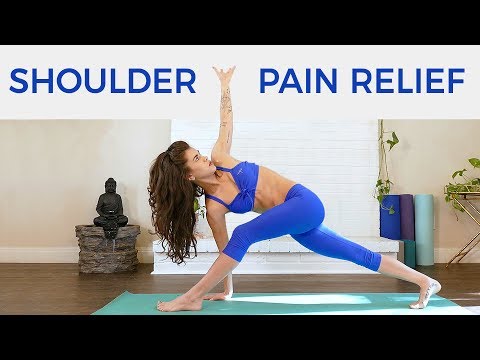 Yoga for Back Pain & Tense Shoulders, Intermediate, 40 Minutes Yoga with Julia, Stretch