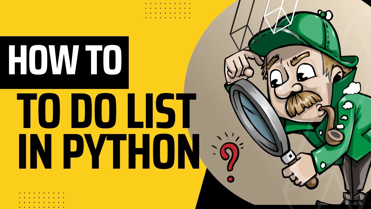 How to make a to-do-list app in Python using Tkinter (GUI) and Pycharm ...