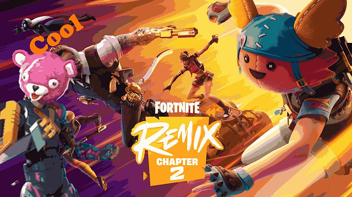 Je découvre le chapitre 2 remix sur Fortnite