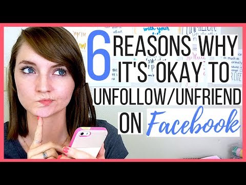 6 Reasons Why It's Okay to Unfollow/Unfriend Your Facebook Friends | Michelle Booth