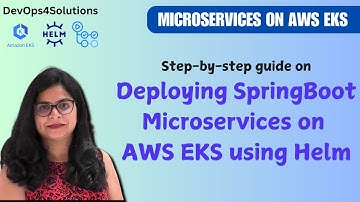 Deploying SpringBoot Microservices on AWS EKS using Helm | Custom Helm Chart for Springboot