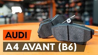 Mira nuestros tutoriales en vídeo sobre el mantenimiento de AUDI A4 Avant (8E5, B6) por tu cuenta y mucho más.