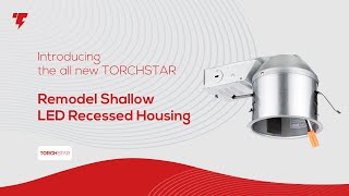 Remodel Shallow LED Recessed Housing