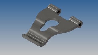 Autodesk Inventor 2019 exercise model for beginners-3D-DP969