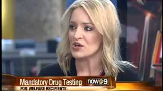 drug testing welfare recipients cons