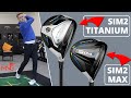 TaylorMade SIM2 Max & SIM2 Titanium Fairway Woods