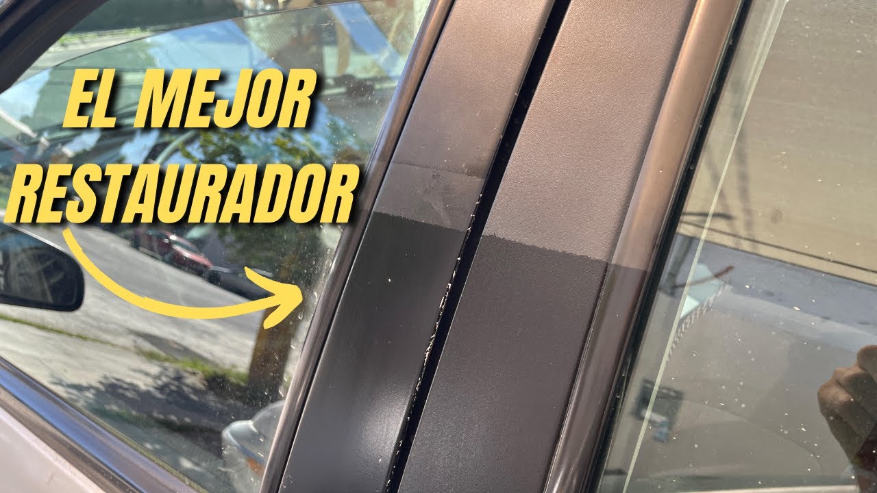 MEJOR ABRILLANTADOR DE PLASTICOS PARA AUTO O MOTO / DILE ADIOS AL