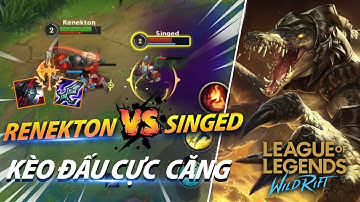 Renekton Đối Đầu Với Main Singed Cực Căng Trên Rank Thách Đấu | LMHT Tốc Chiến