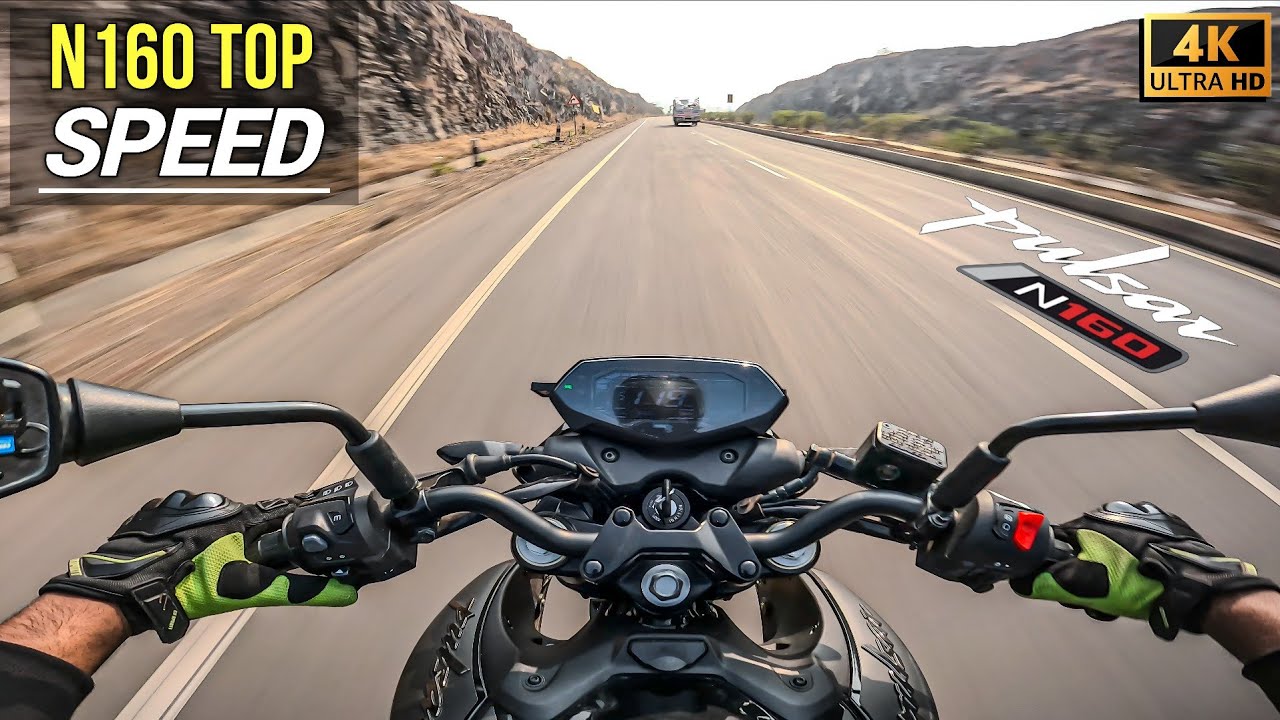 N160 se ye ummid nhi thi💔 New Pulsar N160 Top Speed Test 🔥 | Full Throttle All Gears on Highway 🚀 