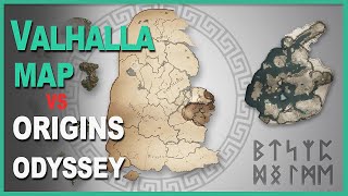 Assassin's creed  Valhalla Map SIZE comparison
