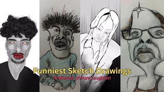 4 Minutes of Pure Laughter | Funniest Sketch Drawings Compilation |