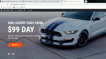 Cara membuat web rental mobil