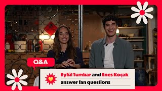 ‘Kendi Düşen Ağlamaz’ Stars Eylül Tumbar and Enes Koçak Answer Fan Questions | Dizilah