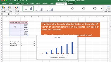 Hypergeometric Distributions Using Excel 3