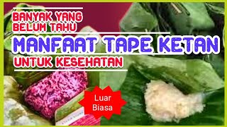 19 Manfaat Tape Ketan Untuk Kesehatan