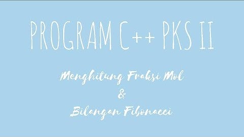 UAS PKS II | PROGRAM C++ & FLOWCHART | Bidang Matematika dan Kimia