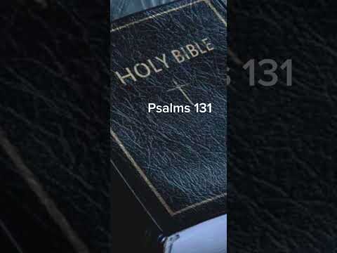 Psalms 131 (NIV)