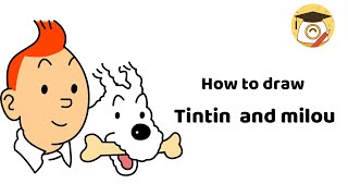 How to draw Tintin and milou | WEDRAW Eggy Educational Drawing Robot Toy