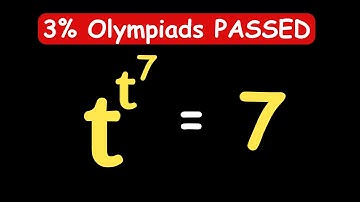 GERMANY OLYMPIADS || How to Solve for t? || t = ? #maths