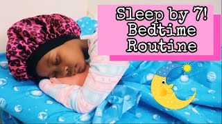 How I Get My Kids Sleep By 7Pm Every Night Toddler Bedtime Routine