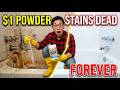 $1 Powder KILLS ALL Bathtub Stains. PERMANENTLY. No Scrubbing. No Bleach. BURIED Since 1953