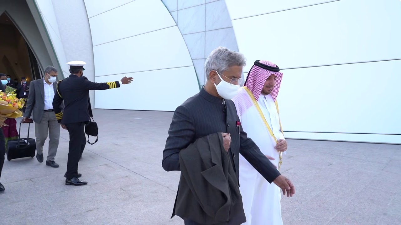 EAM HE. Dr. S Jaishankar arrived in Qatar on two-day visit (27 December 2020)
