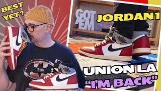 Union LA x Air Jordan 1 "I'm Back" Chicago Shadow Story, Review & On Feet