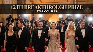 All Celebrity Couples at 12th Breakthrough Prize Ceremony 2025 | Robert Downey Jr | Lily Collins