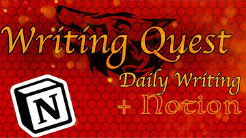 Daily Writing Tracker using Notion! Daily Writing Process