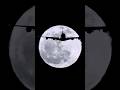 Under the watchful moonlight🛫🌕#airplane #flight #a380 #takeoff