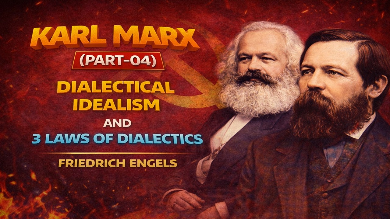 81-Karl Marx (Part-04):Dialectical Idealism and 3 Laws of Dialectics ...