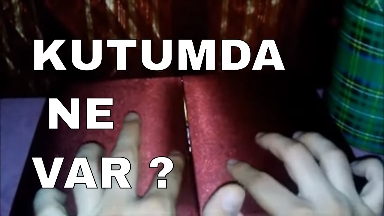 Türkçe Asmr | Kutumda Ne var?  Fısıltılı srkcymz
