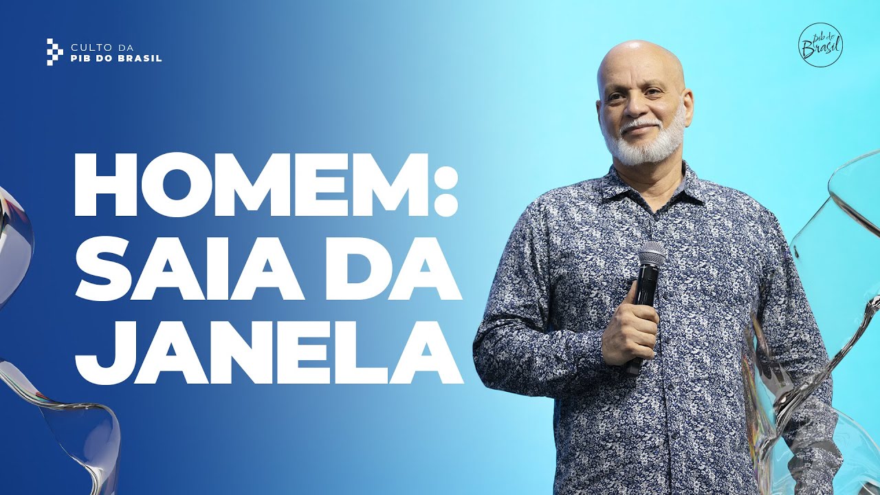 HOMEM: SAIA DA JANELA | PR. HARRY URQUIZA | CULTO DE QUARTA | 11/06/2025