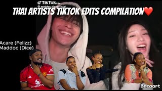 Our Reaction To| THAI ARTIST TIKTOK COMPILATION❤🥰🔥🔥