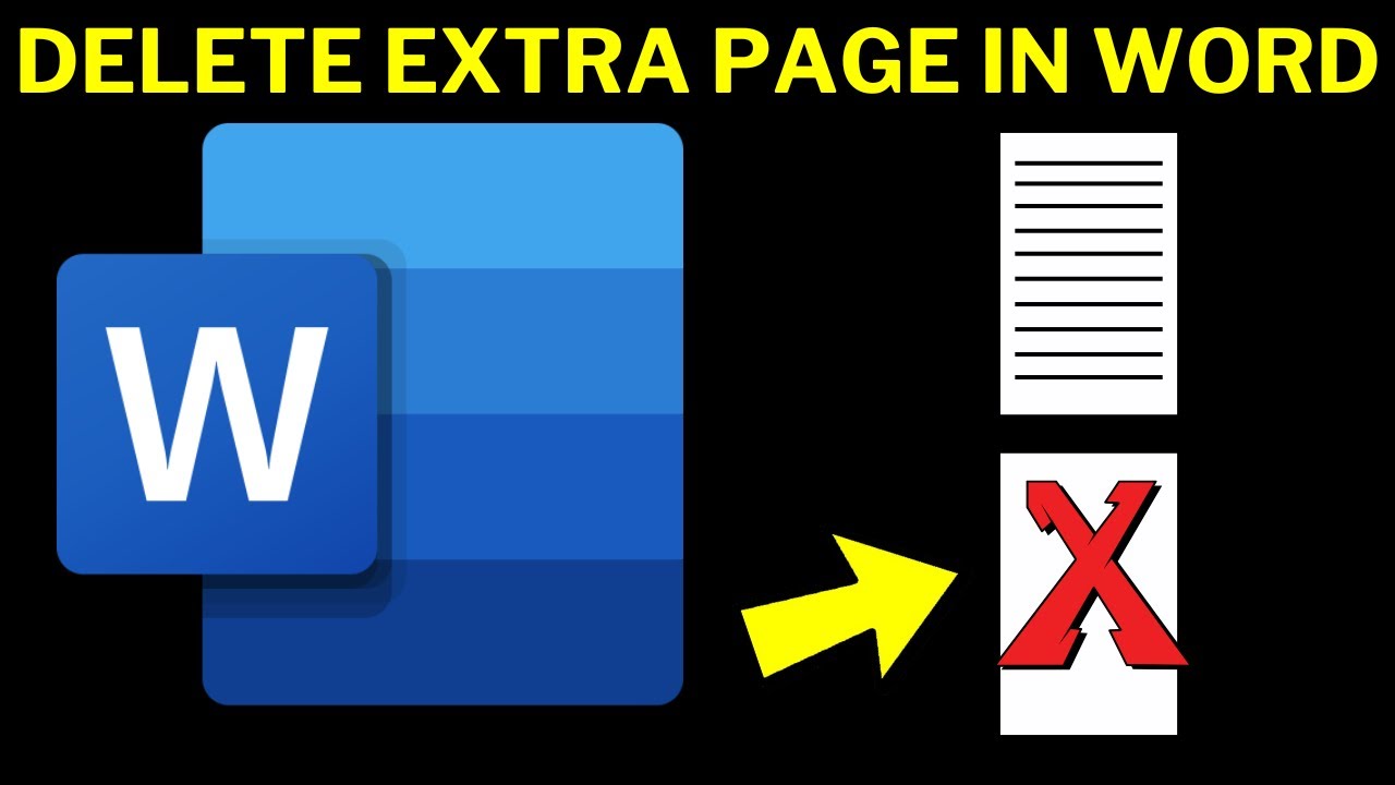 (NEW) 8 Ways To Delete Unwanted Blank Page In Word | How To Delete Page ...