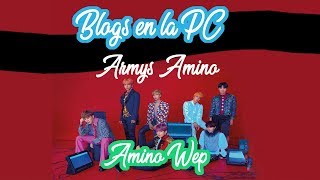 BLOGS EN LA PC | AMINO WEB screenshot 5