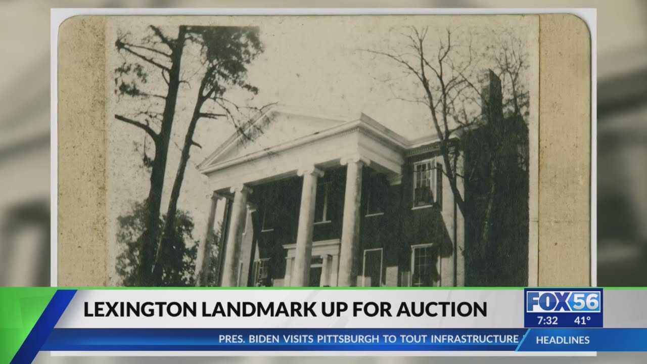 Lexington landmark up for sale YouTube