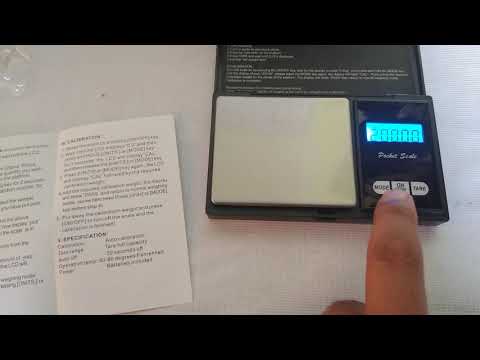 Video: ¿Cómo se calibra una báscula de 500 g?
