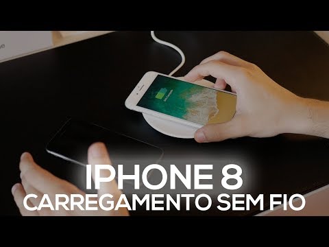 CARREGAMENTO SEM FIO DO iPHONE 8! COMO FUNCIONA?!