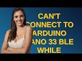 Arduino: Can't connect to Arduino Nano 33 BLE while MicroPython file is running