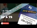 Find solutions of given pair of linear equations in two variables/AP/TS/maths/mathematics/10th class