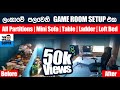 Sri lanka's first GAME ROOM SETUP | Including Partitions, Mini Sofa, Table, Ladder And Loft Bed.