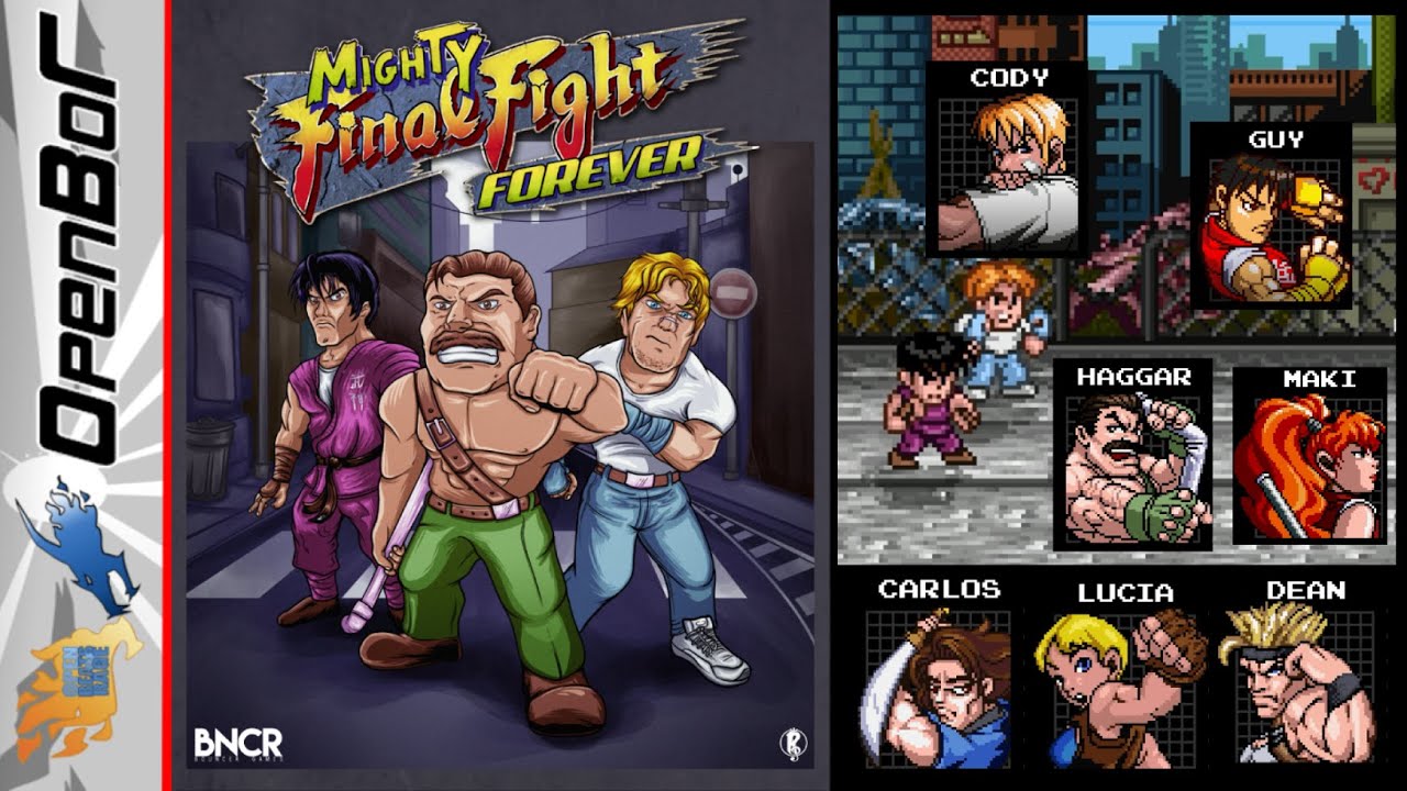 Mighty Final Fight Forever v1.00 [OpenBor] Full Game