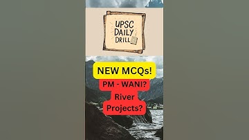 🚀 UPSC 2025 Daily MCQs 📝 PM WANI? River Projects? #shorts #upsc #ias #currentaffairs