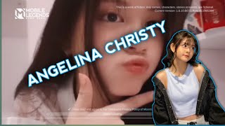 LOADING SCREEN MOBILE LEGENDS I ANGELINA CHRISTY JKT48