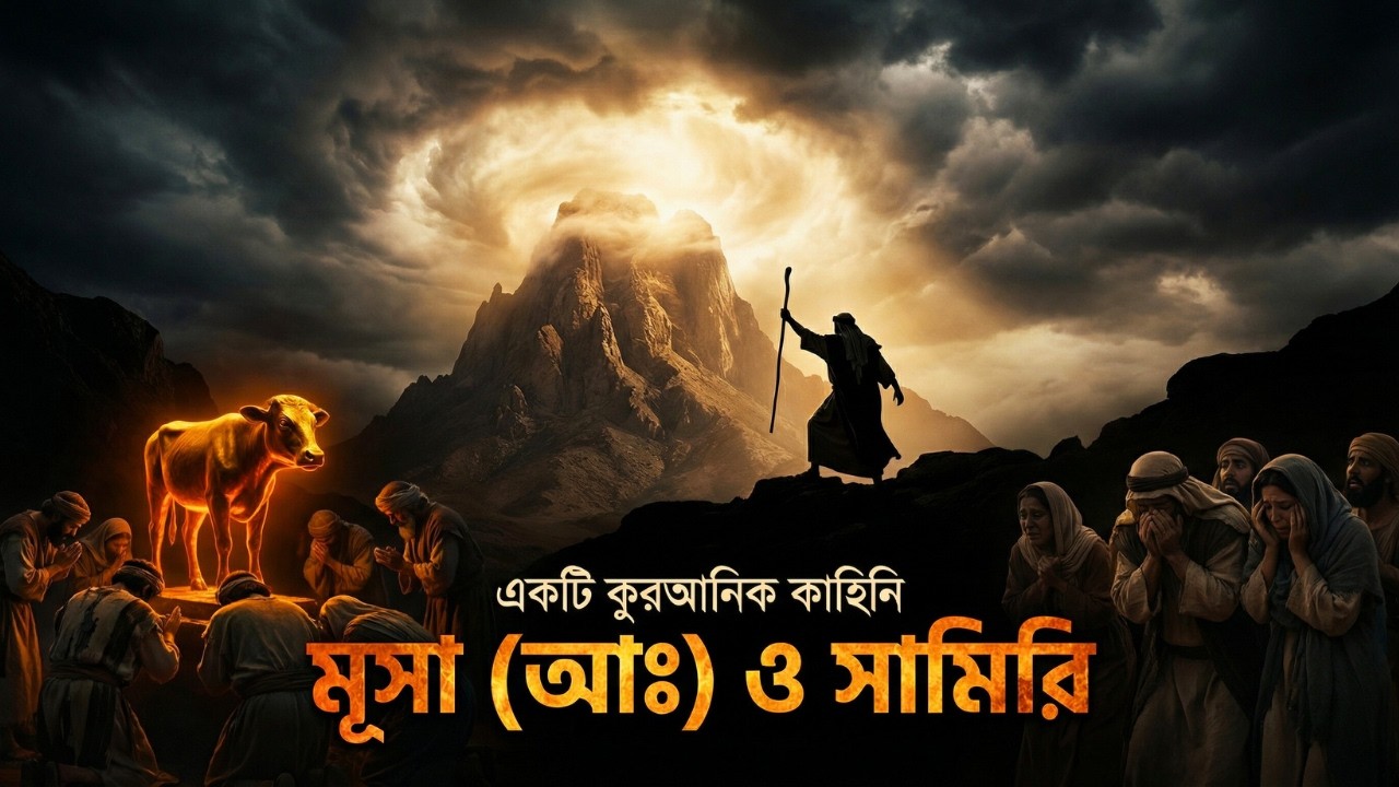 বনী ইসরাইলের উপর যেভাবে আল্লাহর আযাব নেমে আসে || নবী মূসা (আঃ)-এর কুরআনের ঘটনা || ইসলাম-ই-আলো