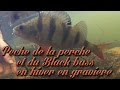 Pêche de la perche et du black bass en hiver a l&#39;e